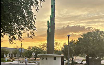 Fountain of Light Art Brings Beauty to Dark-Sky Fountain Hills